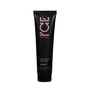 Гель для укладки волос сверхсильной фиксации ICE Professional by NS Max Hold Hair Gel 150мл.