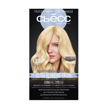 Осветлитель для волос Сьёсс 13-0 Ультра осветлитель 50мл.