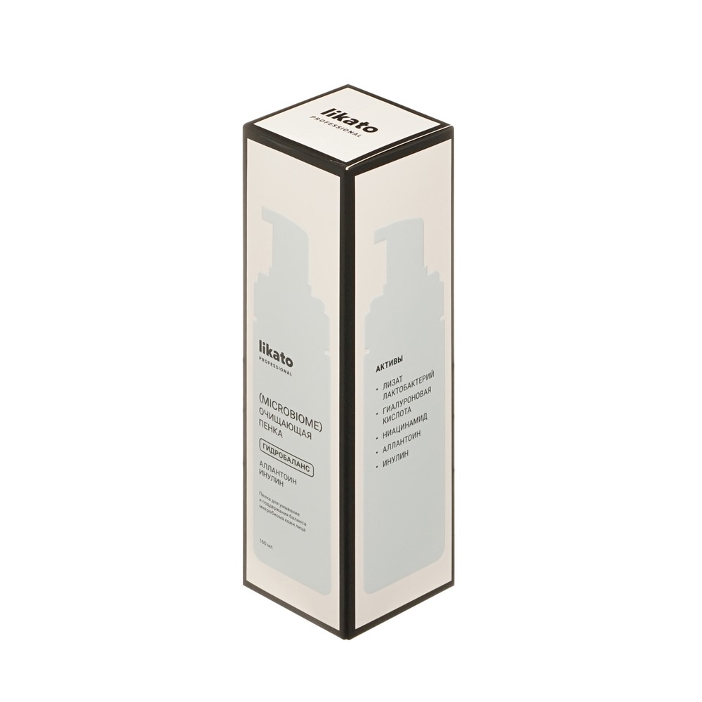 Пенка для умывания и поддержания микробиома кожи Likato Professional Microbiome гидробаланс 160мл. Фото 2.