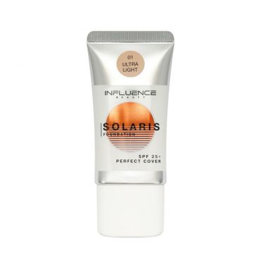 Тональный крем для лица Influence Beauty Solaris SPF 25 01 25мл.