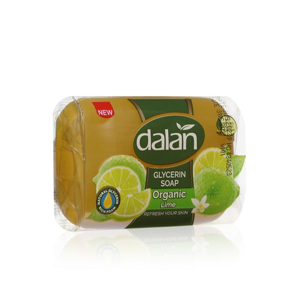 Мыло глицериновое Dalan Organic " Lime " 100г Вид№2