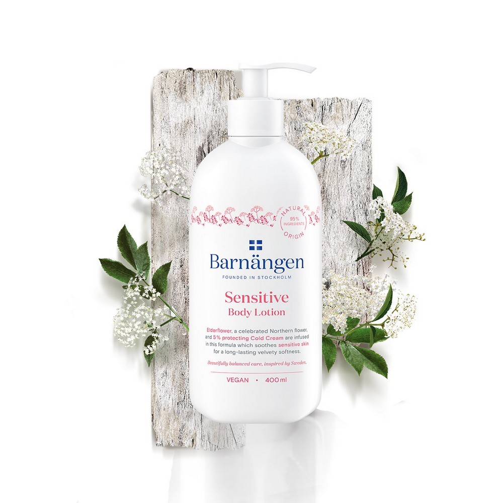 Лосьон для тела Barnangen для чувствительной кожи 400мл. Фото 5.