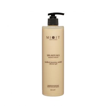 Парфюмированный крем - гель для душа Mixit Spa Rituals Vanilla & jasmine, sandal 500мл.