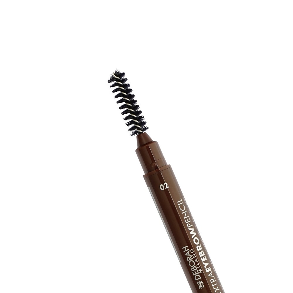 Стойкий карандаш для бровей DEBORAH Milano 24ORE Extra Eyebrow Pencil 02 0,22г. Фото 5.