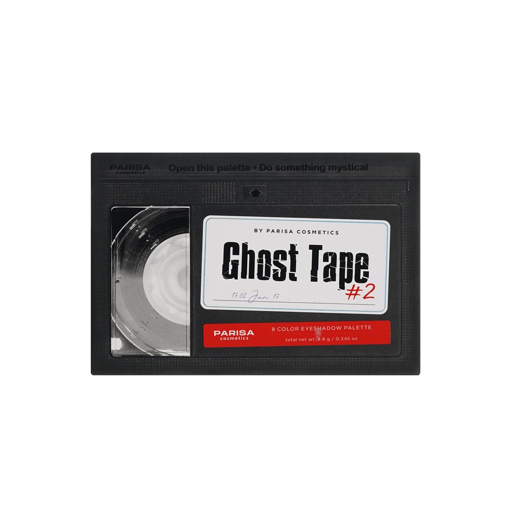 Палетка теней для век Parisa Cosmetics Ghost Tape 8 оттенков 12,8г. Фото 2.