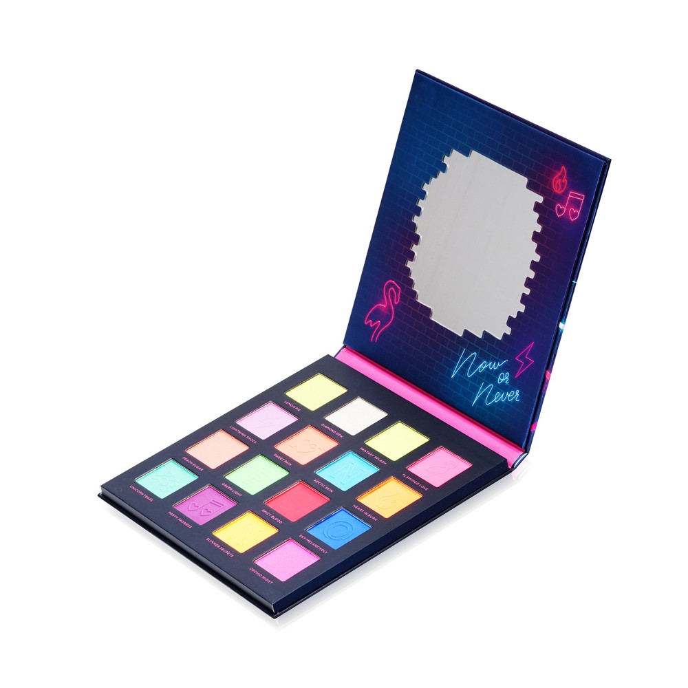 Тени для век Parisa Cosmetics Neon Demon , 16 оттенков , 25г. Фото 4.