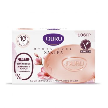Косметическое мыло Duru Hydro Pure Sakura 106г.