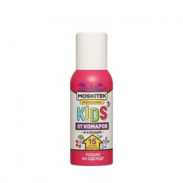 Аэрозоль от комаров и клещей Moskitek Kids 3+ 100мл.