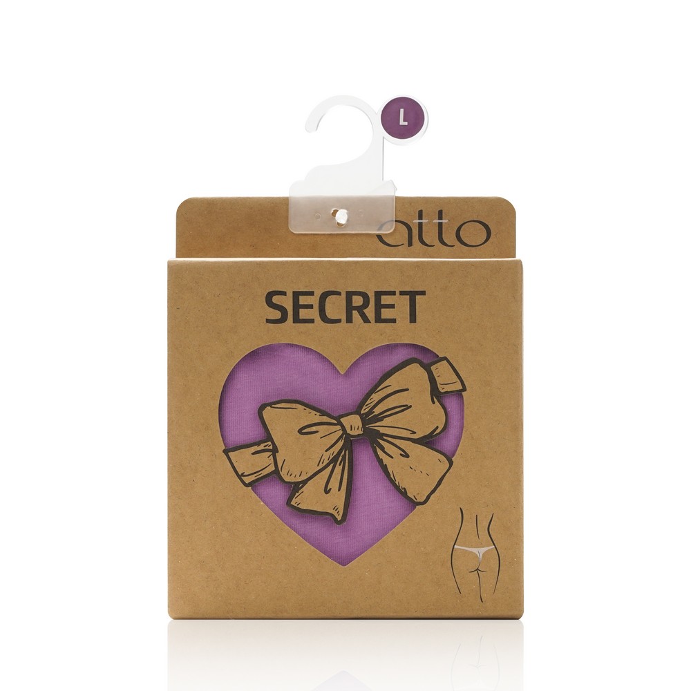 Женские трусы - стринги Atto Secret , Лиловый , L. Фото 1.