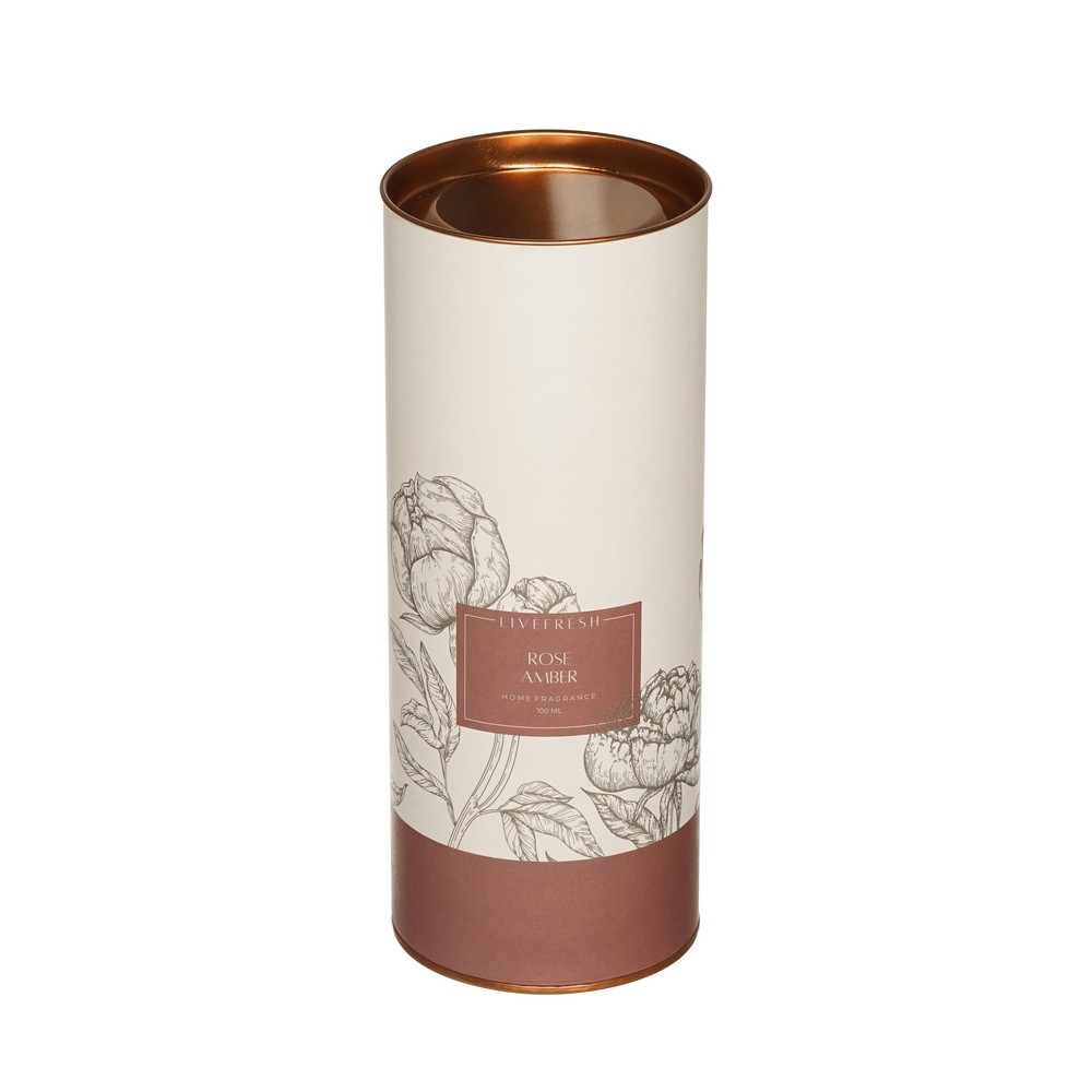 Ароматический диффузор LiveFresh Rose Amber 100мл. Фото 2.