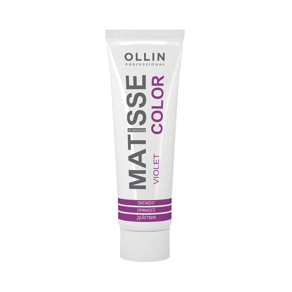 Маска для волос Ollin Professional Matisse Color тонирующая violet/фиолетовая 100мл. Фото 1.