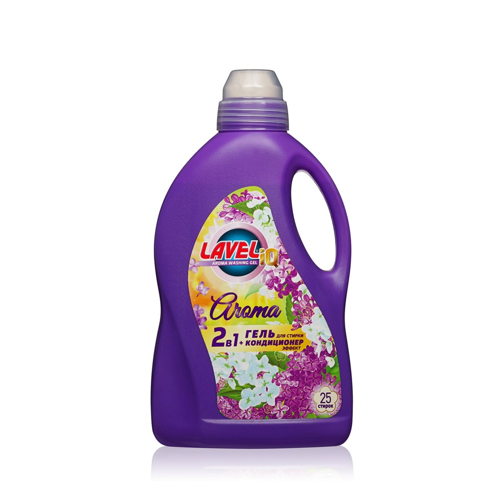 Гель для стирки LAVELiq Aroma 2 в 1 " Весна " 1,5л. Фото 1.