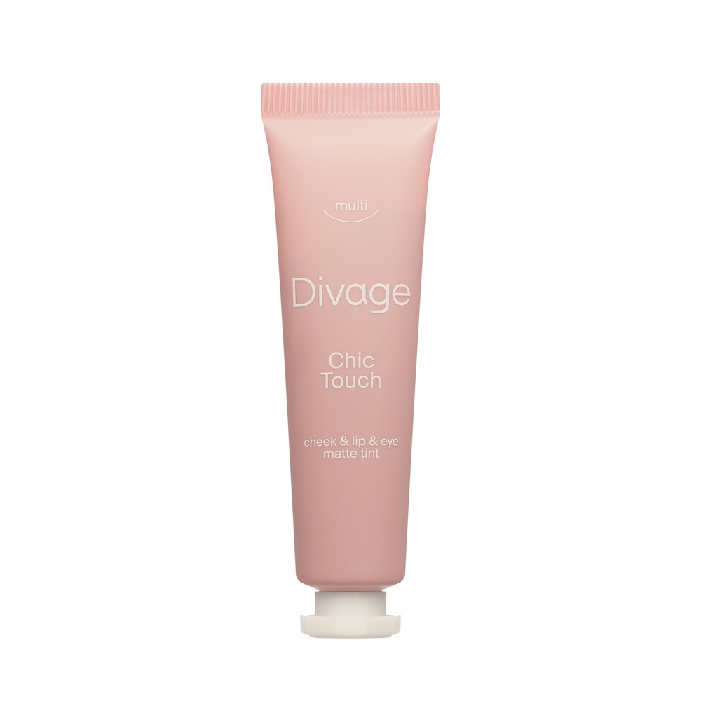 Многофункциональный матовый тинт для губ Divage Chic Touch Matte Tint 01 11мл. Фото 1.