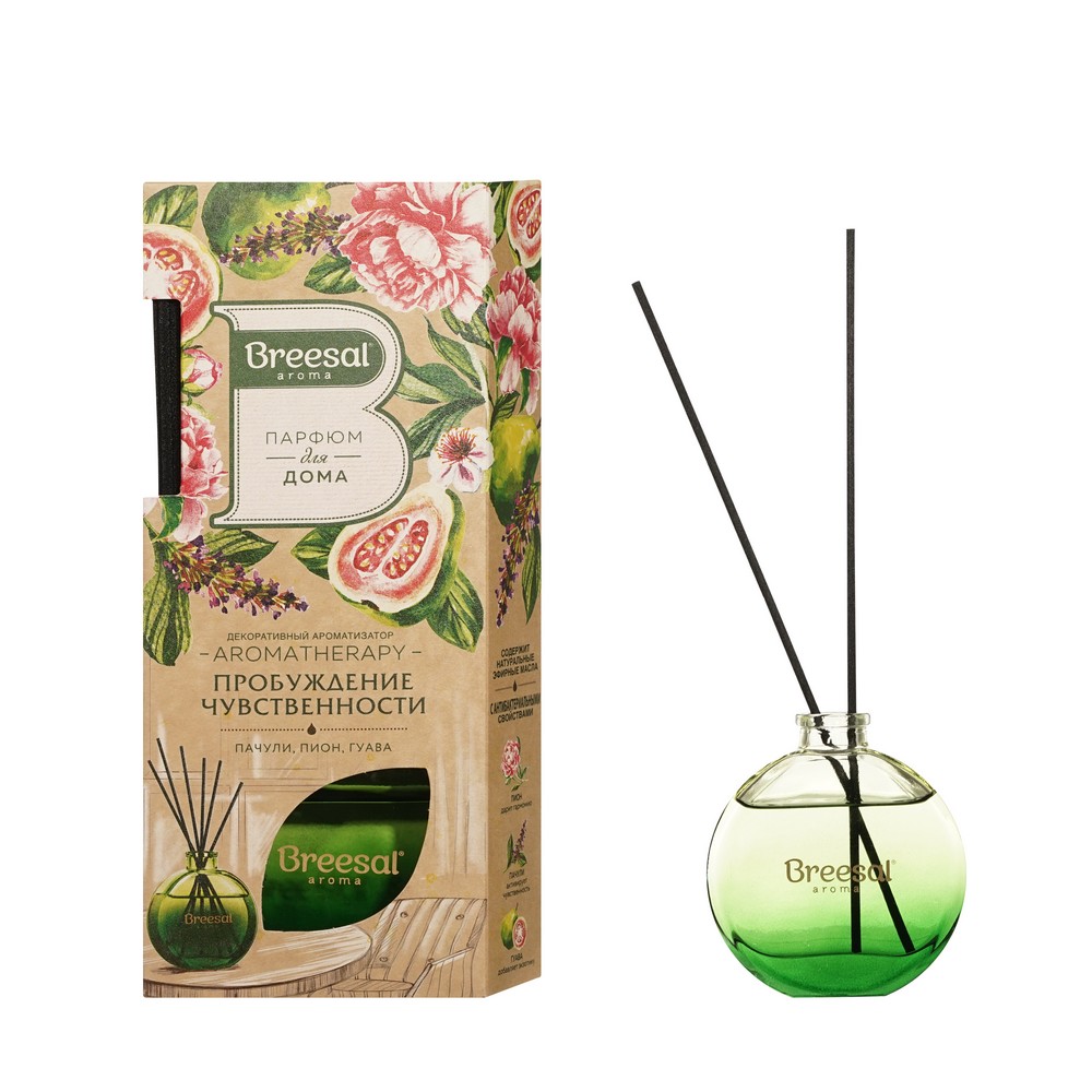 Ароматический диффузор Breesal Aromatherapy " Пробуждение чувственности " 70мл. Фото 1.