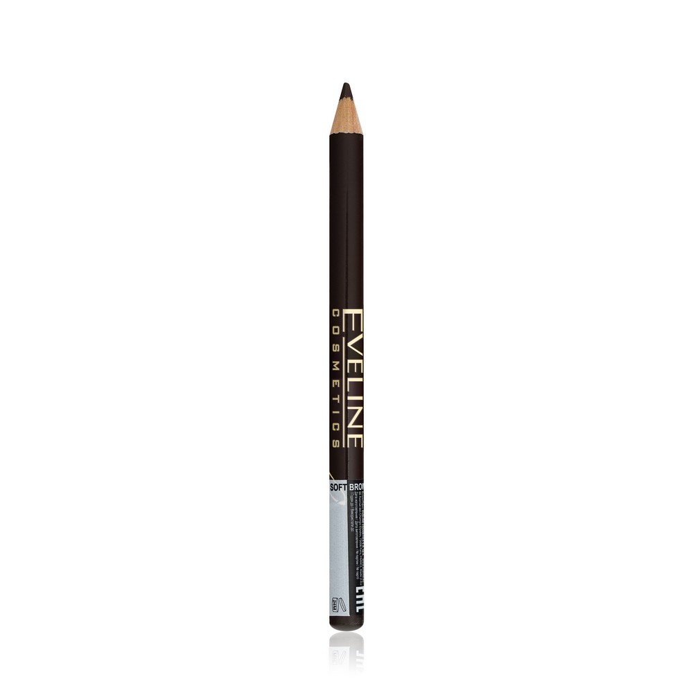 Карандаш для бровей Eveline Eyebrow Pencil Soft Brown. Фото 2.