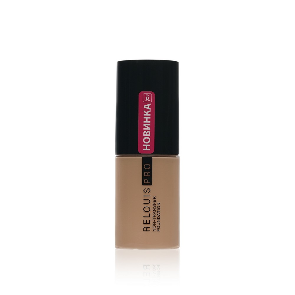 Тональный крем для лица Relouis PRO Non-Transfer Foundation 40 , 33г. Фото 1.