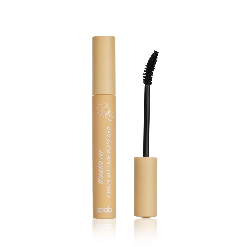 Тушь для ресниц Soda Crazy Volume Mascara #lashlover , Черный , 10мл. Фото 4.