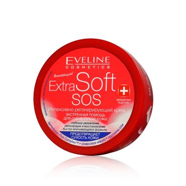 Крем для тела Eveline EXTRA SOFT SOS интенсивно регенерирующий 200мл.