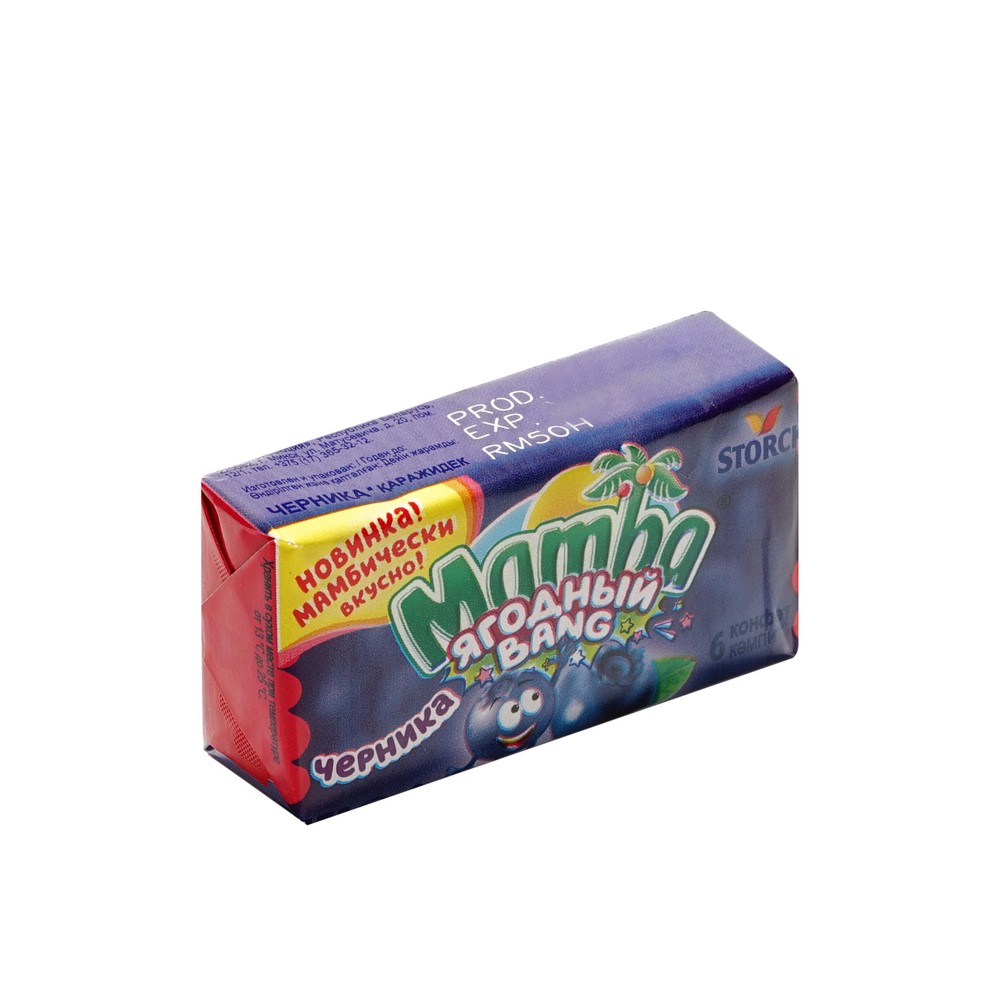 Жевательная конфета Mamba 26,5г. Фото 4.
