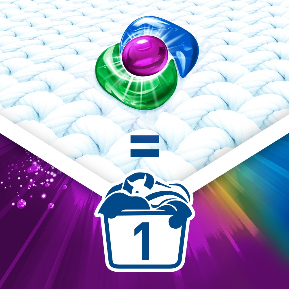 Капсулы для стирки цветного белья Персил Color Power Caps 4 in 1 10шт. Фото 5.