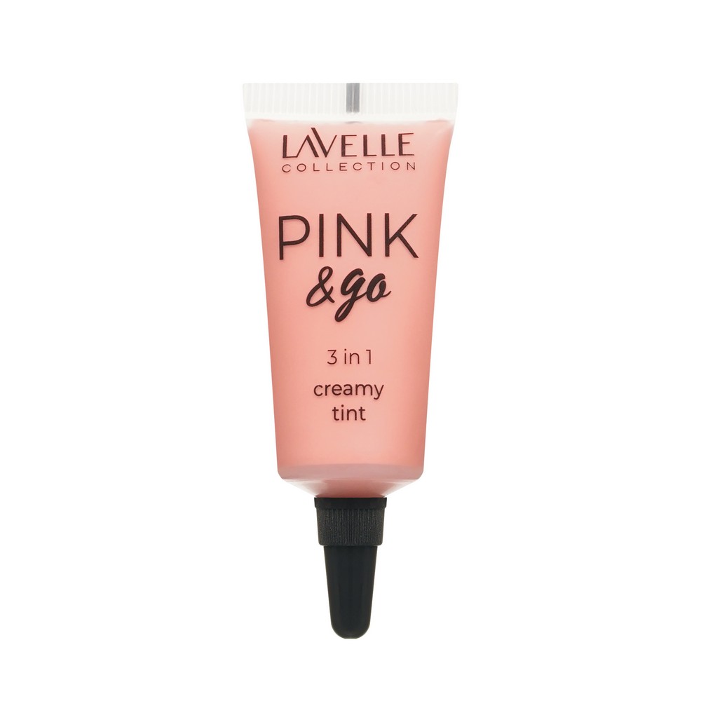 Кремовый тинт для лица и губ Lavelle Pink & Go 3 in 1 02 7мл. Фото 2.