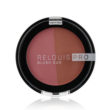 Двойные румяна для лица Relouis PRO Blush Duo 202 , 5г.