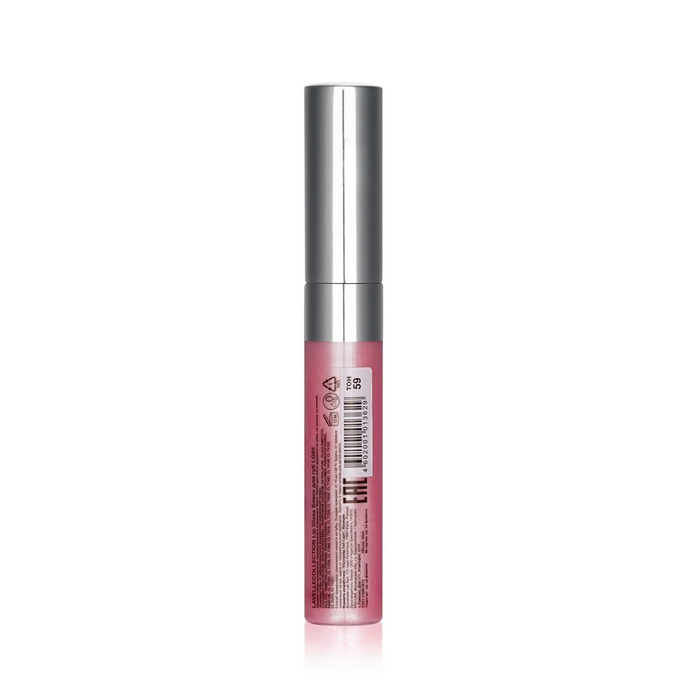 Блеск для губ Lavelle Silver Lip Gloss 59 Розовый жемчуг 10мл. Фото 3.