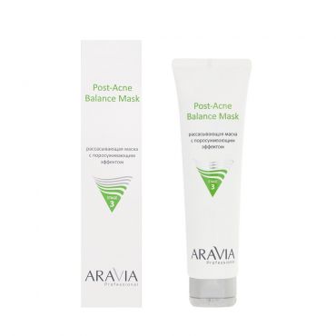 Рассасывающая маска с поросуживающим эффектом Aravia Professional Post-Acne Balance Mask 100мл.