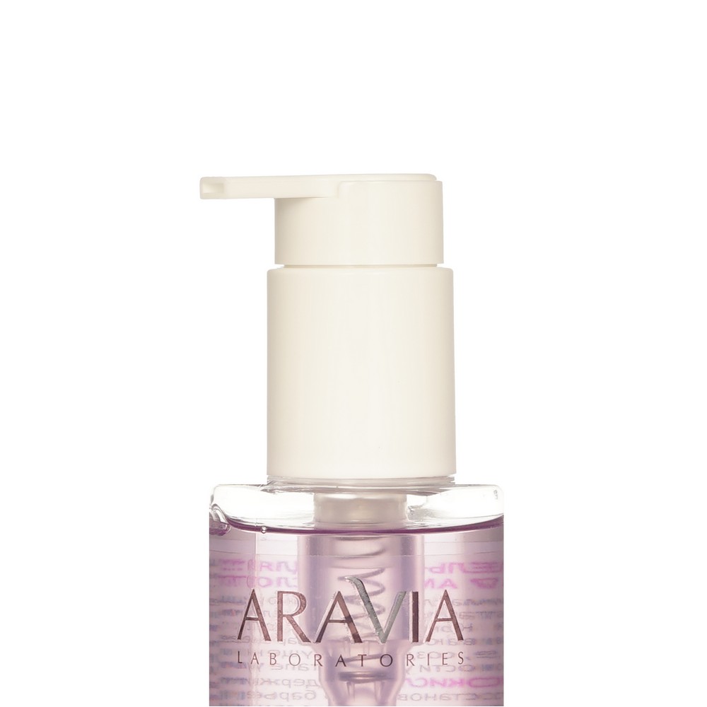 Гидрофильный гель - масло для умывания с комплексом 17 аминокислот Aravia Laboratories Mezo-Plex Cleansing Oil 200мл. Фото 6.