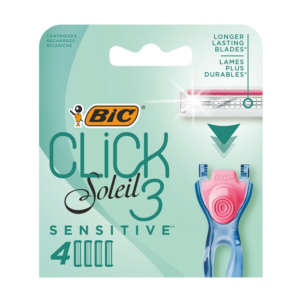 Сменные кассеты для бритья Bic Soleil Click 3 