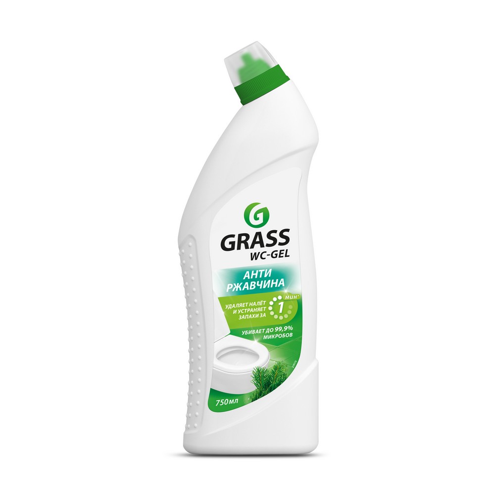 Чистящее средство для сантехники Grass WC-Gel " Анти-ржавчина " 750мл. Фото 1.