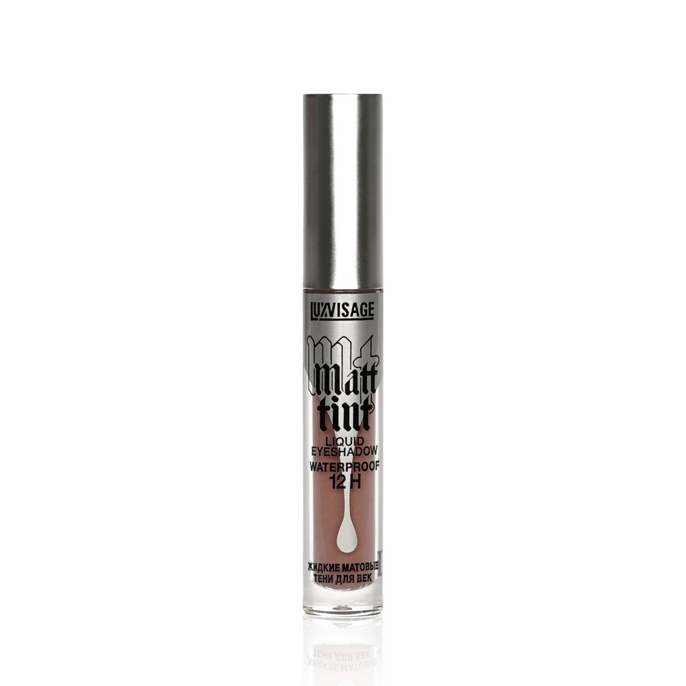 Жидкие матовые тени для век Luxvisage Matt tint 12h 105 Ash Lilac 3г. Фото 1.