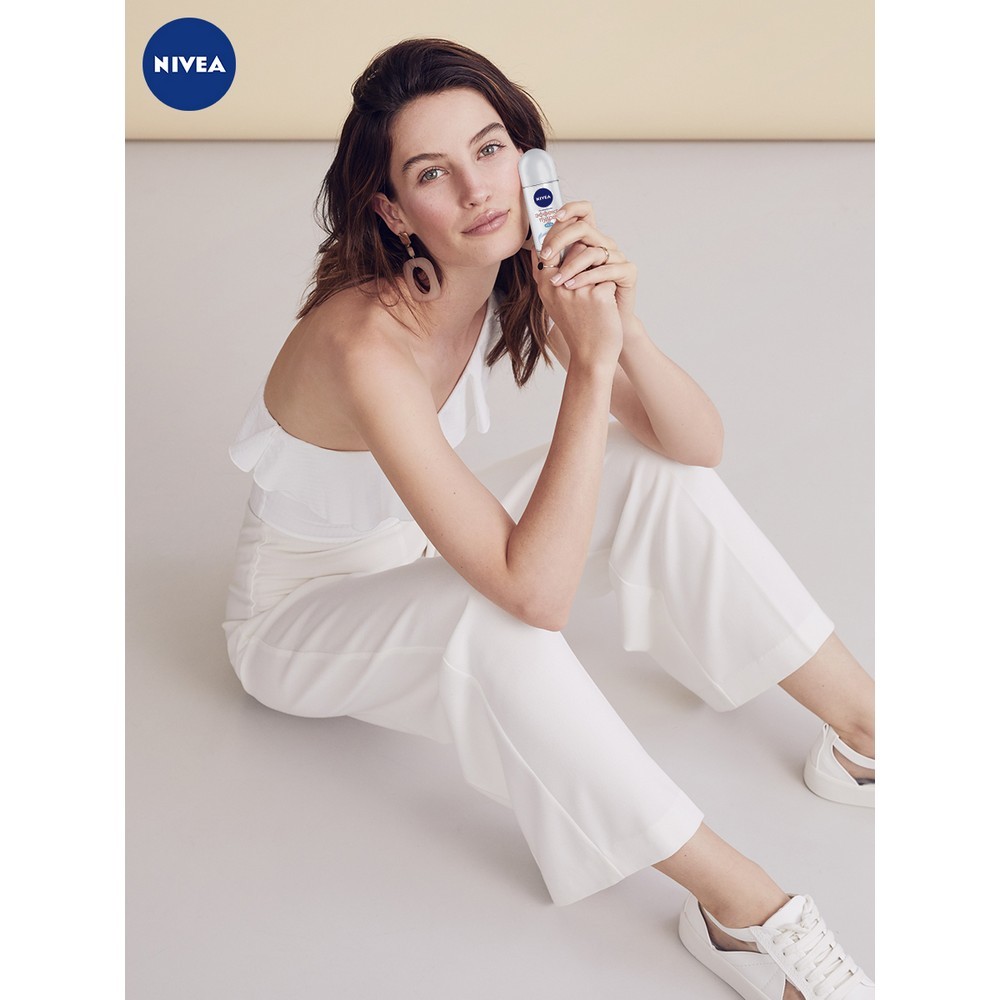 Женский дезодорант - антиперспирант NIVEA Эффект пудры " Fresh " антибактериальный комплекс 50мл. Фото 7.