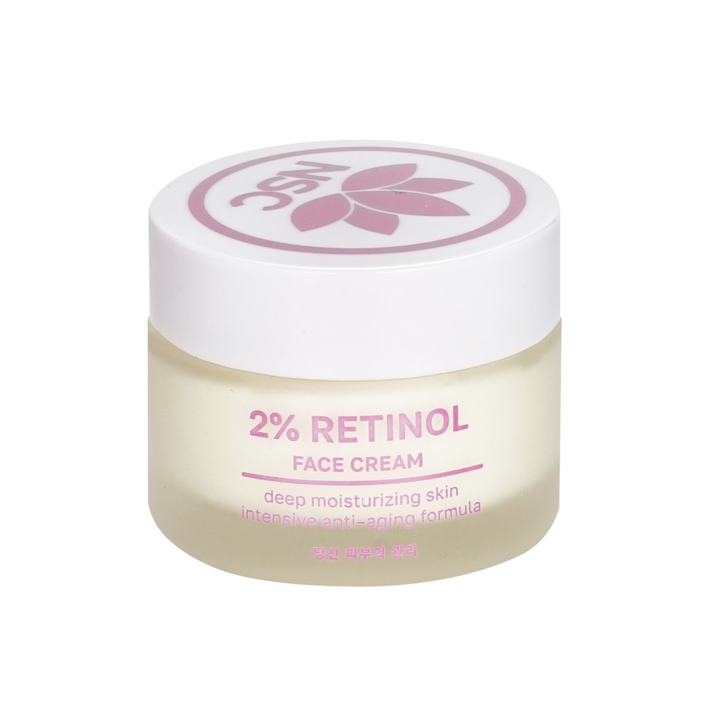 Антивозрастной крем для лица с ретинолом NSC Liftactiv Retinol Cream 50мл. Фото 5.