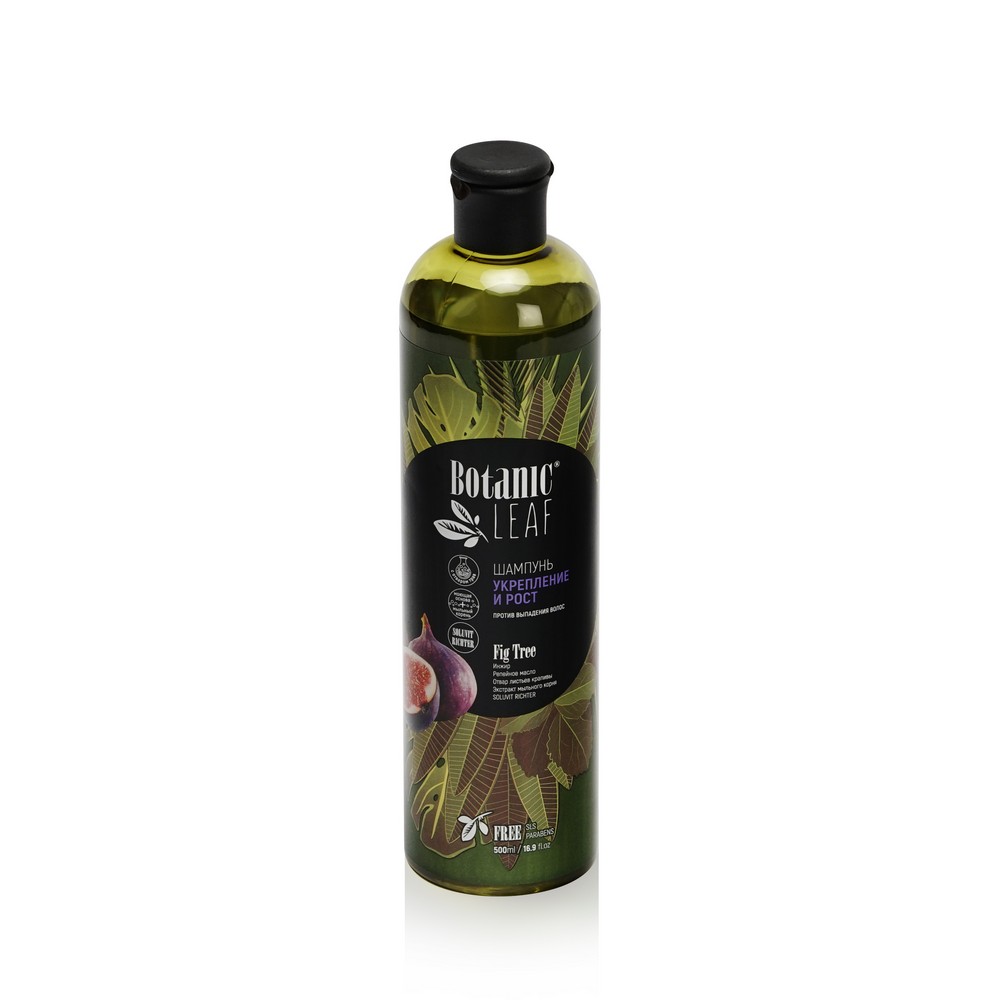 Шампунь для тонких волос Botanic Leaf " укрепление и рост " 500мл. Фото 2.