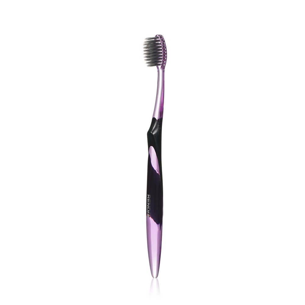 Зубная щетка Rendal Carbon Bristles средней жесткости , с древесным углем. Фото 3.