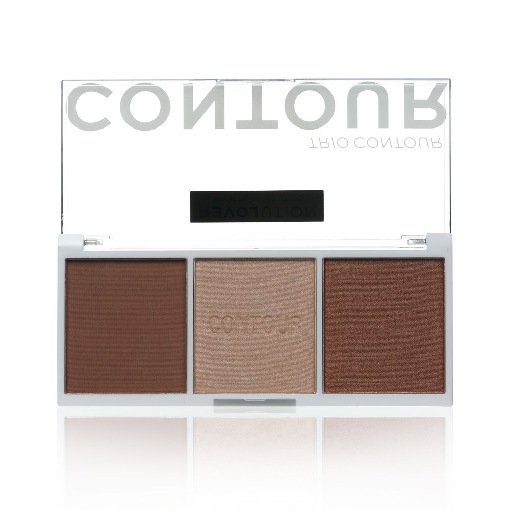 Палетка для скульптурирования лица Relove by Revolution Contour Trio , Baked Sugar , 6г. Фото 5.