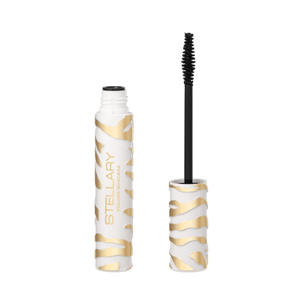 Объёмная тушь для ресниц Stellary Volume mascara Wild Black 01 9мл. Фото 4.
