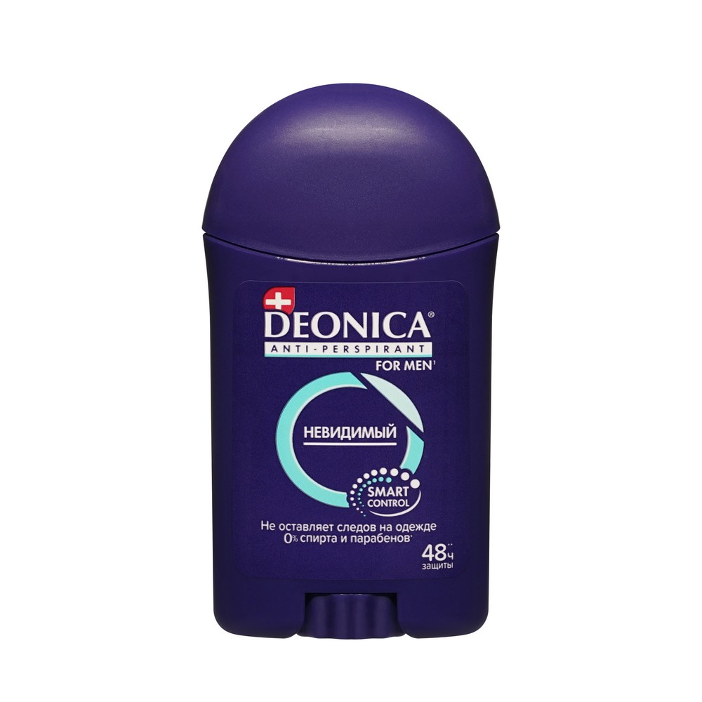 Мужской дезодорант - антиперспирант Deonica For Men Невидимый 40мл. Фото 1.