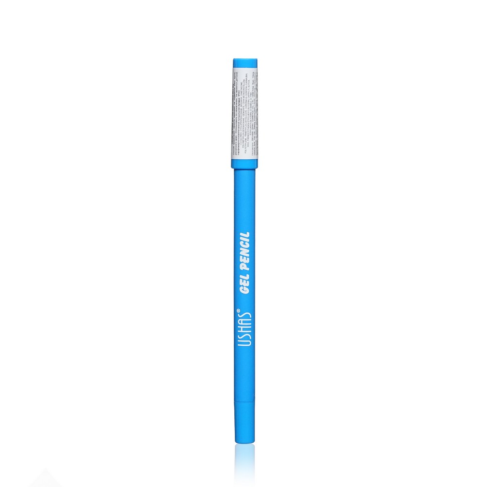 Водостойкий карандаш для век USHAS Gel Pencil Blue sky 1,6г. Фото 3.