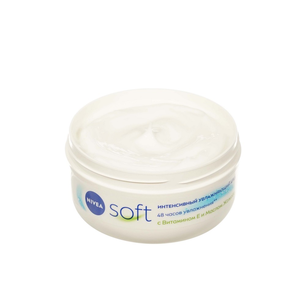 Интенсивный увлажняющий крем для лица и тела NIVEA Soft 300мл. Фото 6.