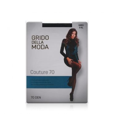 Женские колготки Grido della Moda Couture 70den черные 5 размер.