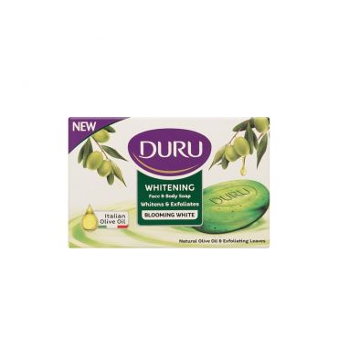 Мыло туалетное для лица и тела Duru Natural Olive Blooming White 140г.