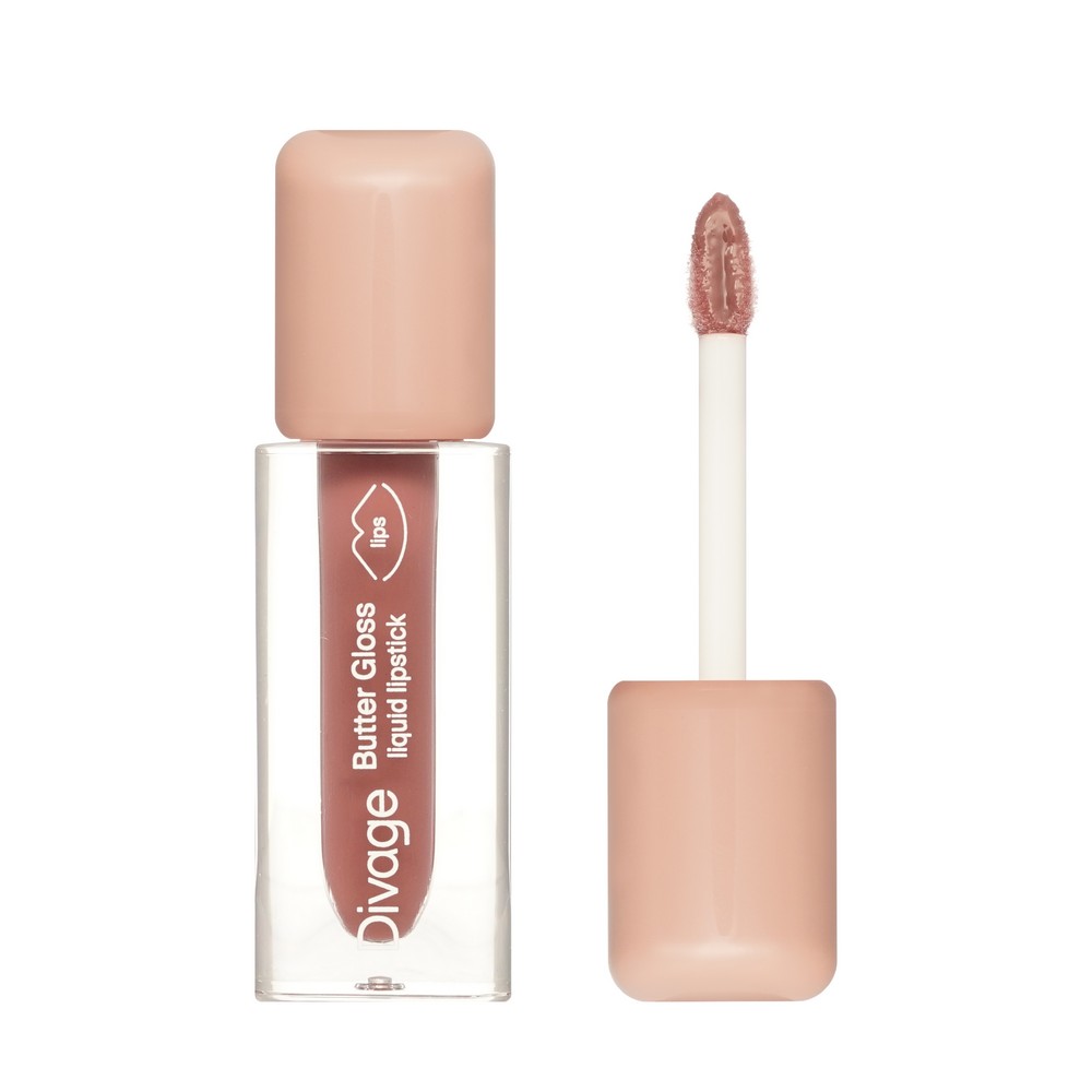 Жидкая помада для губ Divage Butter Gloss Liquid Lipstick 03 2,8мл. Фото 1.