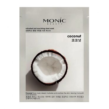Тканевая маска для лица Monic Beauty Coconut 24мл.