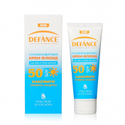 Солнцезащитный крем - флюид для лица и зоны декольте Defance Sun SPF 50 75мл.