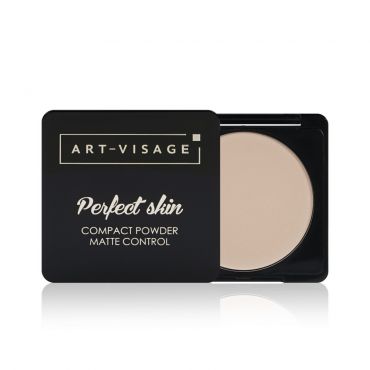 Пудра для лица Art-Visage Perfect Skin для жирной и комбинированной кожи 214 Кремовый 7г.