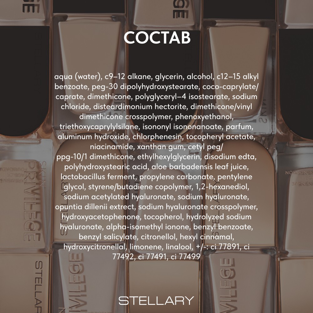 Тональный крем с сатиновым финишем Stellary Skin Privilege 01 21мл. Фото 10.