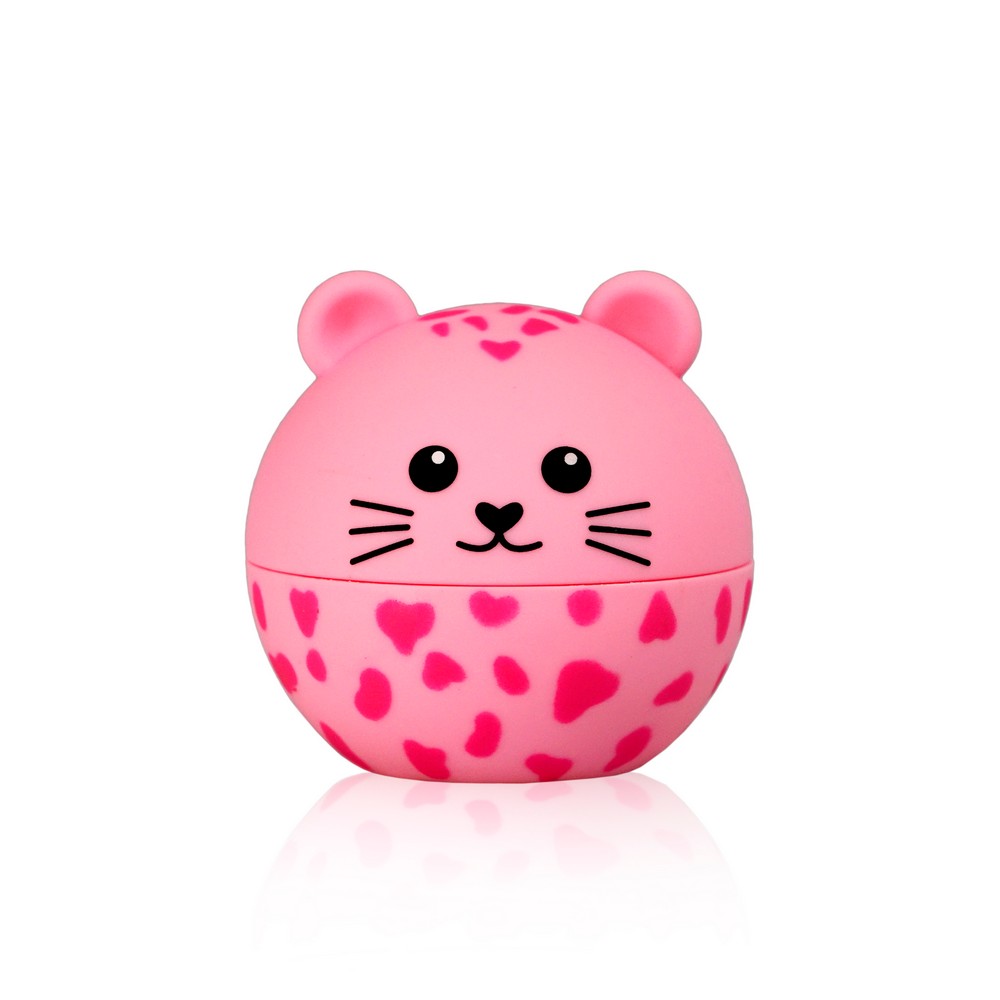 Бальзам для губ Lip Balm " Леопард " с ароматом клубники 6,5г. Фото 3.