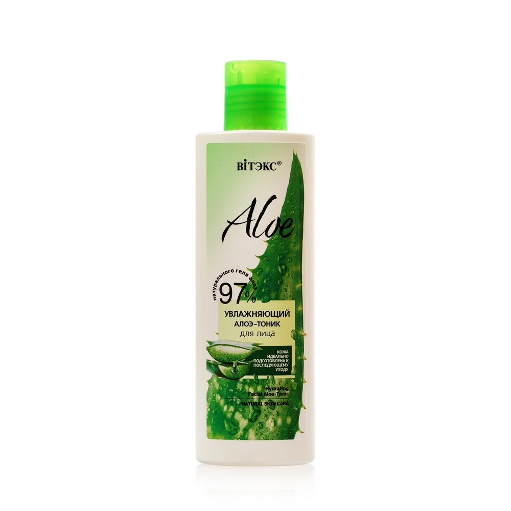 Увлажняющий алоэ - тоник для лица Витэкс Aloe 97% 150мл. Фото 1.